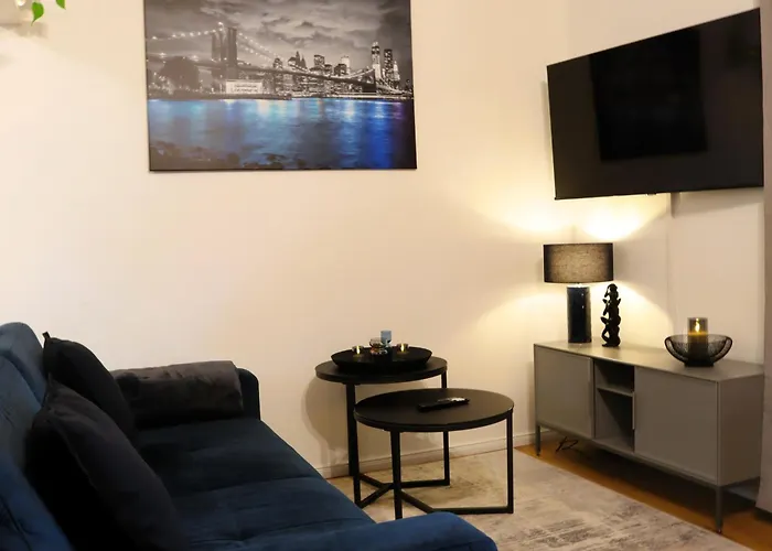 Διαμέρισμα Navia Vela Premium - Parkplatz, Boxspringbett & Balkon *