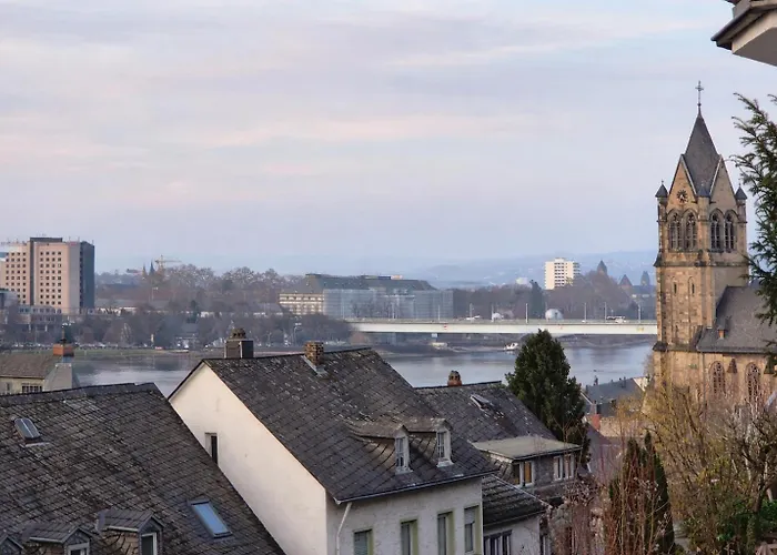 Apartment Navia Vela Premium - Parkplatz, Boxspringbett&balkon Koblenz (Rhineland-Palatinate)